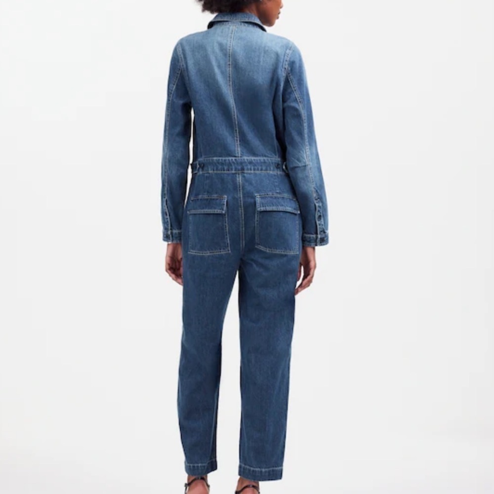 Madewell Denim Utility Coveralls Size M - Picture 12 of 12